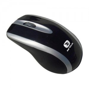 MOUSE SERIOUX PS/2 OPTIC TRAKKER OP70 BLACK AND SILVER