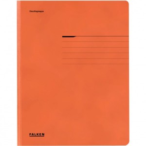 Dosar plic Falken Lux carton 320 g/mp A4 portocaliu