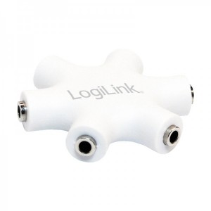 Logilink LogiStar Audio Splitter 6x 3.5mm Jack Female