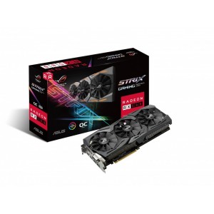Placa Video Noua ASUS ROG Strix Radeon RX 580 T8G Gaming Top OC Edition GDDR5 DP HDMI DVI VR Ready AMD