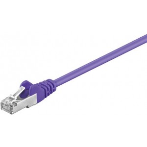 Patch cable CAT5e 1.0m viol. SF / UTP - 93513