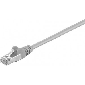 Patch cable CAT5e 0,5m gray SF / UTP - 50143